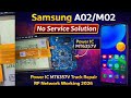 Samsung A02 M02 No Service Solution Power IC MT6357V Track Repair RF Network Working 2026