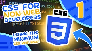 CSS For Non-Web Developers - Tutorial - Part 1