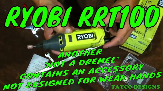 Best Dremel Tool: RYOBI or DREMEL? RYOBI PBLRT01 HP 18V Rotary Tool Station  Review 