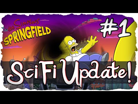 Die Simpsons: Springfield - SciFi Update: Akt 1 - Demos, Anomalie & Roboter! (Deutsch)