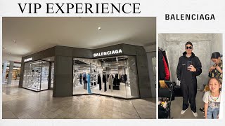 VIP BALENCIAGA SHOPPING EXPERIENCE INCLUDES AN AMAZING SURPRISE GIFT TO US