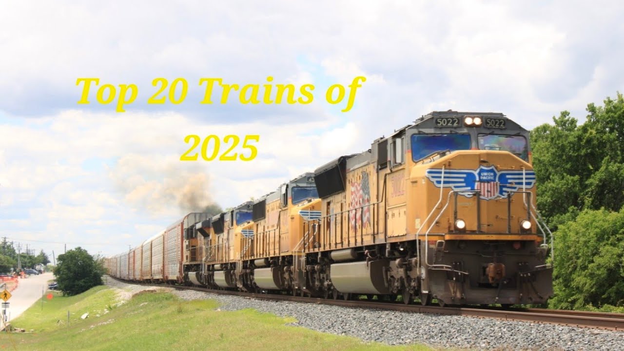 Top 20 Trains of 2025(Final video of 2025) - YouTube