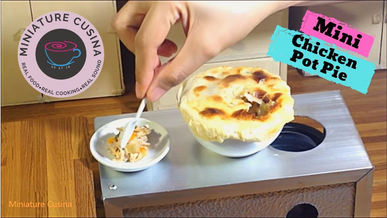 Uncategorized Miniature Kitchen Appliances miniature cooking tiny chicken hot pot pie a