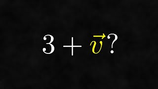 You can add scalars and vectors! From Zero to Geo 1.11