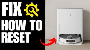 How To Reset  Ecovacs Deebot T20