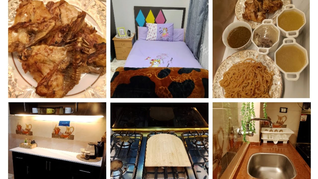 روتين صباحي كله تشجيع ونشاط 💪🏼❤تنضيف+غسيل مواعين +تحضر غداا☕😚❤