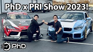 M2 + Supra + All Our Antics at PRI Show 2023!! PhD Extra Stage