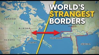 10 Countries With The Weirdest Borders Youve Never Seen
