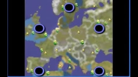 Command and Conquer Generals Zero Hour Online FFA on Map of Europe - 84