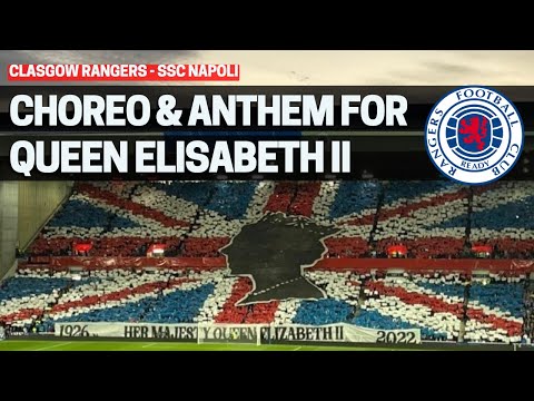 Trotz Uefa-Verbot: Glasgow Rangers Spielen Nationalhymne Für Queen Elisabeth Ii