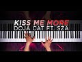 Kiss Me More - Doja Cat ft. SZA | The Theorist Piano Cover