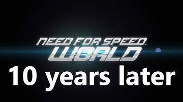 Need For Speed World 10 years later....
