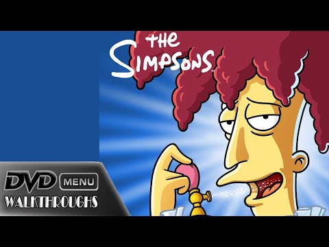 The Simpsons 17th Season (2005-06, 2014) DvD Menu Walkthrough