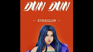 EVERGLOW - DUN DUN [Karaoke/Instrumental]