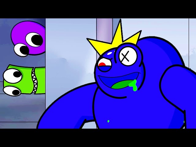 RAINBOW FRIENDS, but They're MUTANTS! (Cartoon Animation) 