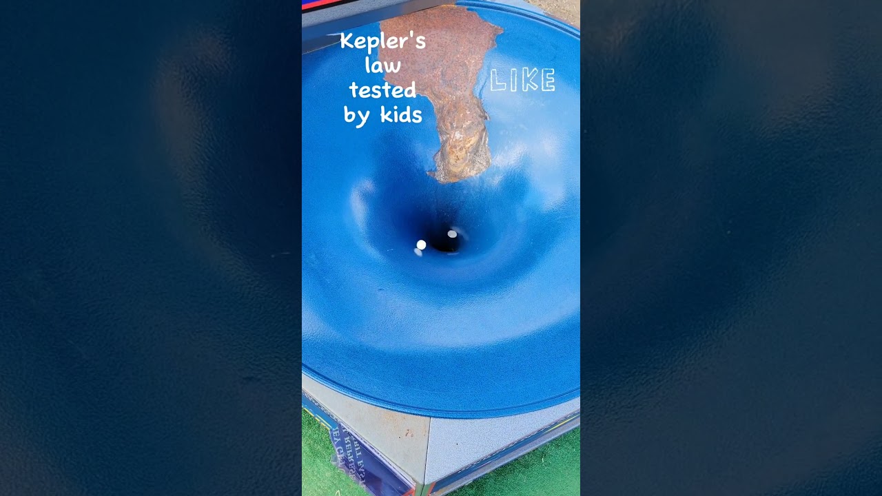 Mira kids testing Kepler's law with coins en YouTube Mira kids testing Kepler's law with coins en YouTube