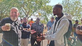 Stop Crying Answer The Question Hamza Speakers Corner