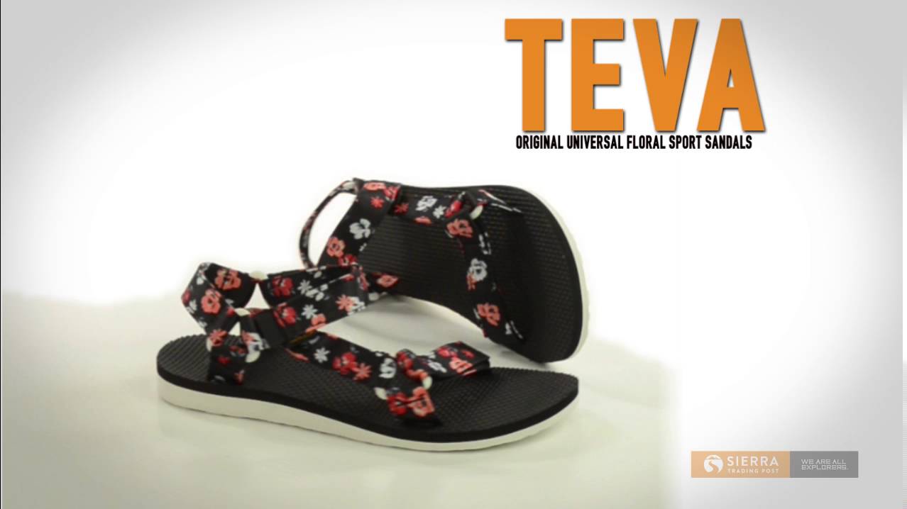 teva floral sandals