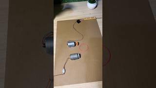 DIY Dynamo Generator Powers a Lamp