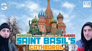 Saint Basil's Cathedral, Red Square | The landmark of Moscow, Russia