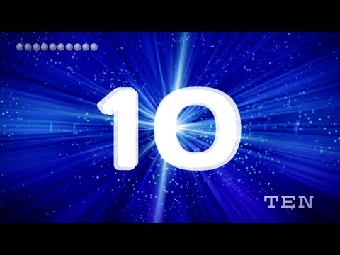 Countdown Timer - 10 seconds with mens voice