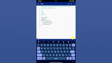 create a python program for make a half pyramid structure.