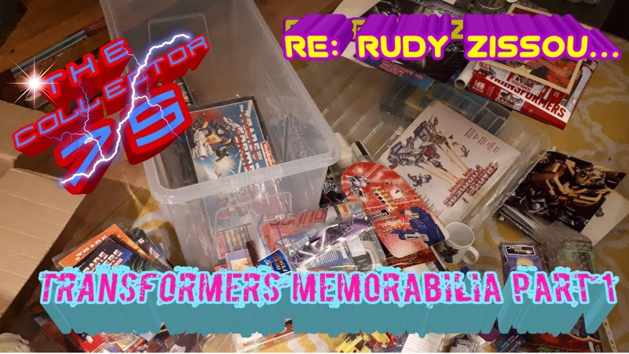 Transformers Memorabilia Part 1 - A Response to Rudy Zissou