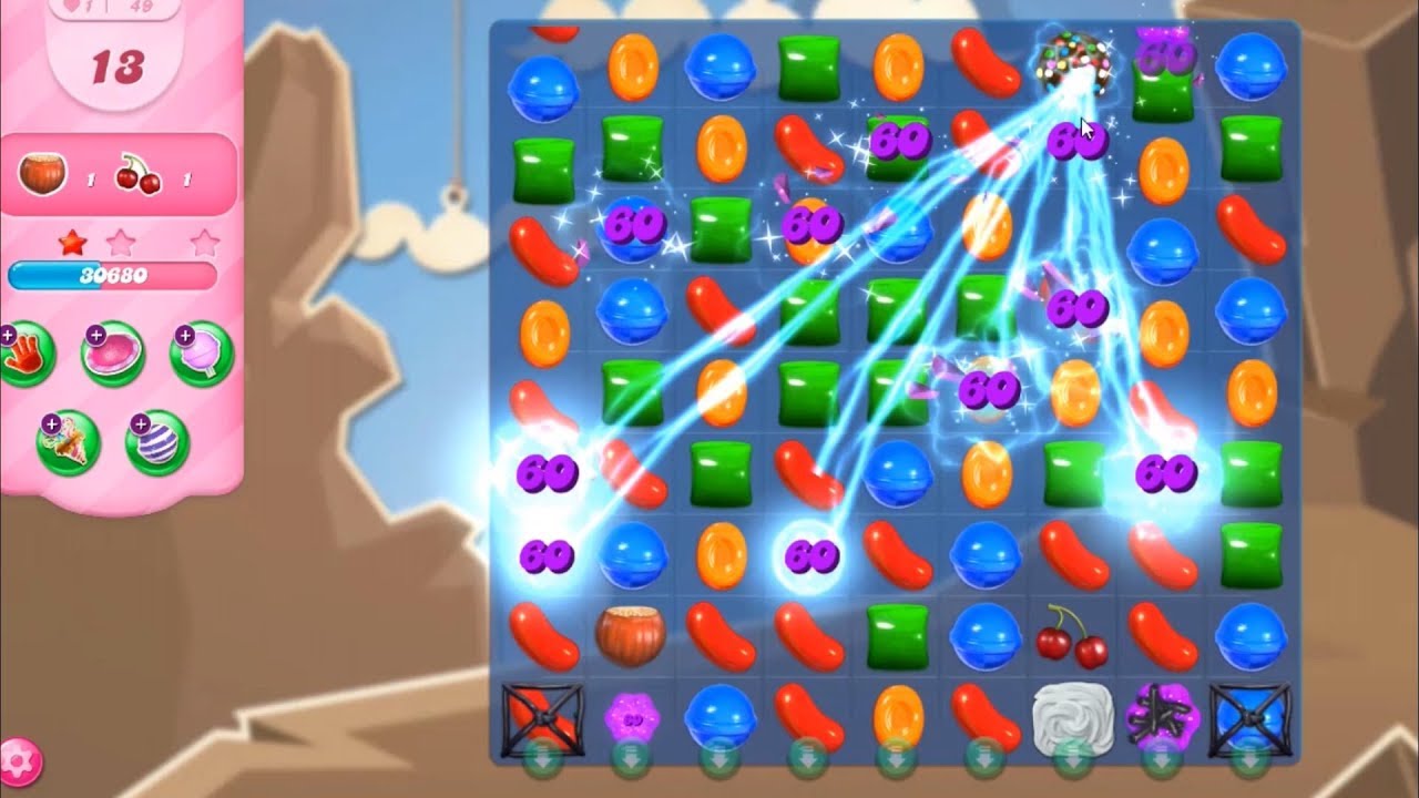 candy crush saga COLOR BOMBS 49 YouTube