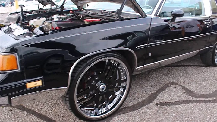 LSX Cutlass on 24" Asanti wheels 2016 Track Mania Car & Bike Show - Memphis , TN