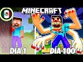 Sobreviv 100 das como herobrine sangriento en minecraft hardcore