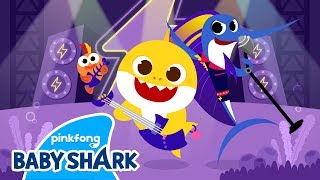 Rock Star Baby Shark | Baby Shark Monthly | Baby Shark Rock Version | Baby Shark Official