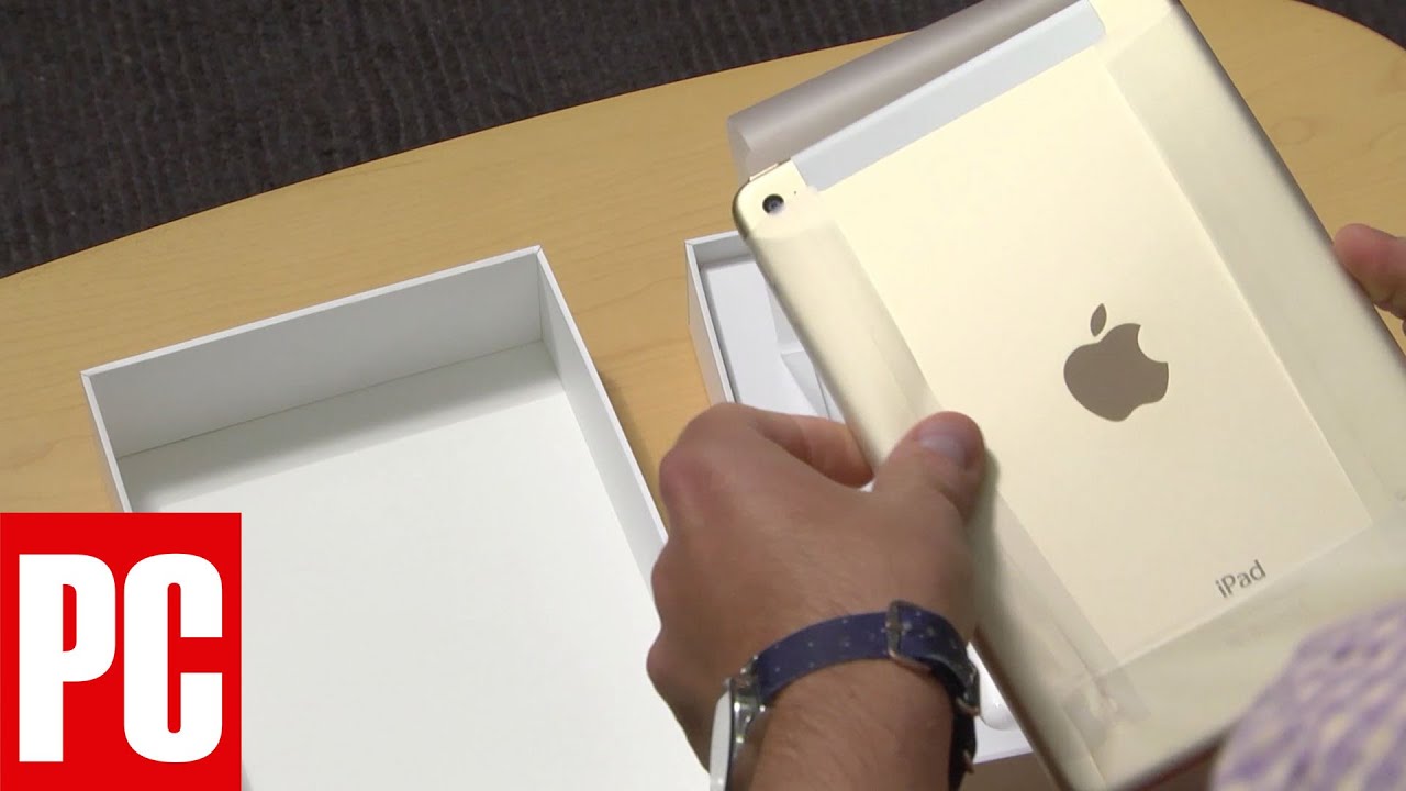 Unboxing the Apple iPad mini 4 