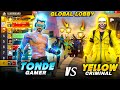 Yellow Criminal Pro Lobby Squad Vs Tonde Gamer in Grandmaster 13600+ Score - Garena Free Fire