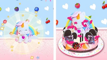 PLAY FUNNY COOKING GAME UNICORN CHEF BAKING #3 | PIKACHU CAKE | PLAY GAME ON ANDROID /IOS