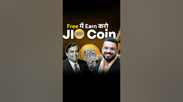 Free में Earn करो JIO Coin