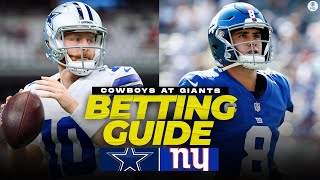 Cowboys at Giants Betting Preview FREE expert picks, props [NFL Week 3] | CBS Sports HQ