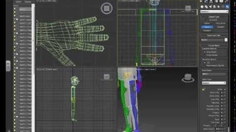 3DS MAX - Biped Physique Rigging Tutorial