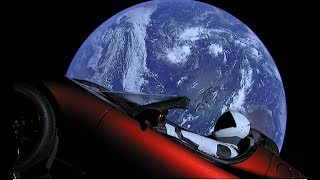 Timelapse: Elon's Roadster & Starman in Earth Orbit