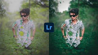 Lightroom dark and soft green effect photo editing - Lightroom background colour change preset screenshot 3