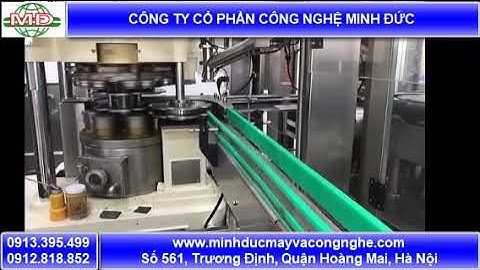 Hệ thống dây chuyền sản xuất nước giải khát Minh Đức
