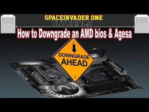 How to Downgrade an AMD Bios & Agesa