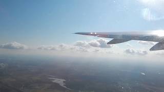 Перелет Москва - Шарм-эль-Шейх/Flight from Moscow to Sharm El Sheikh. Египет/Egypt (part 1)