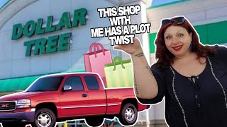 ⏰SHOP WITH ME@ DOLLAR TREE SO MANY UNBELIEVABLE NEW BRAND NAME ITEMS I NEEDED A RED PICK UP TRUCK
