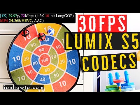 Panasonic Lumix S5 Test Video Codecs Compared