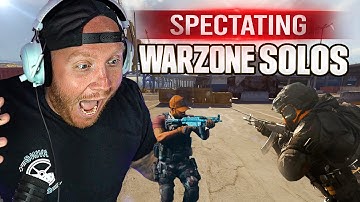SPECTATING WARZONE SOLOS BUT I CRASH OUT