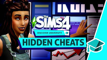 SECRET CHEATS?! | The Sims 4 Discover University Debug Cheats | MC Command Center