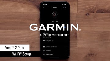 Garmin Support | Venu® 2 Plus | Setting Up Wi-Fi®
