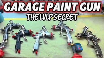 The BEST garage paint gun! Exposing the LVLP paint gun!