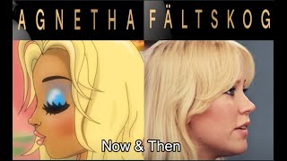 AGNETHA FALTSKOG  - real images vs the animated images in her new video &quot;Where do We Go From Here&quot;