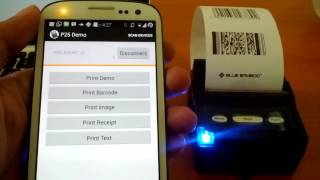 Blue Bamboo P25 Android Demo Application screenshot 5